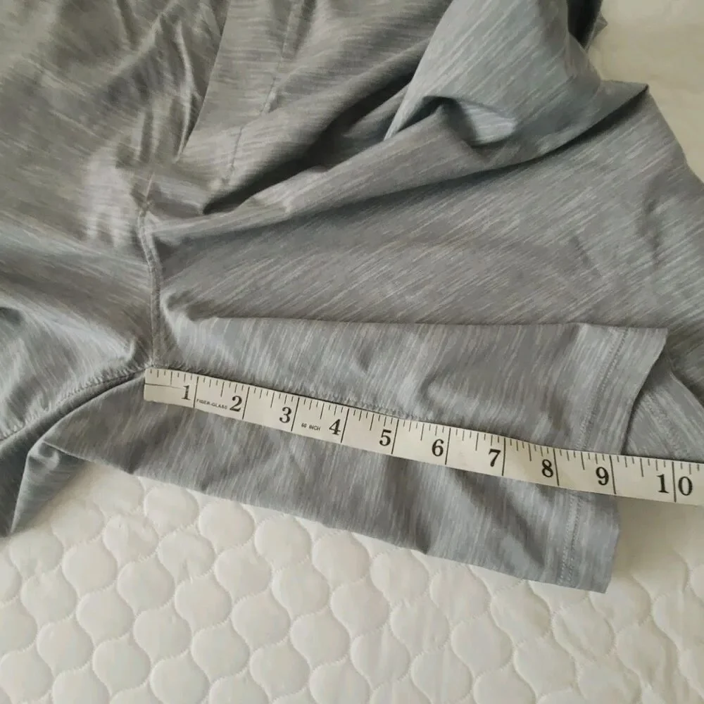 Lululemon Pace Breaker Shorts Mens Size M Gray Linerless Athleisure Gym Running